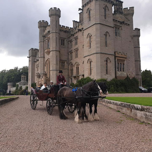 horse drawn carriages scotland